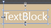 Blend header text above baseline