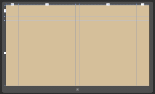 Blend layout grid for PickaFlick