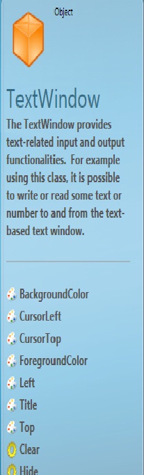 Text Window
