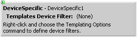 Device Specific