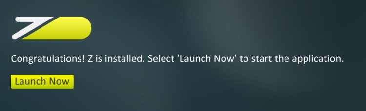 Displaying a Launch Now button