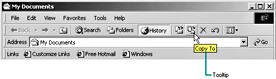 ToolTip for a toolbar button
