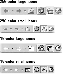 Toolbar image sets
