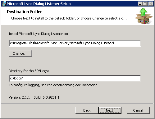 LDL INSTALLATION FOLDER