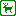 green horned animal sign (wildlife area)
