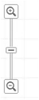 Zoom in and out icon