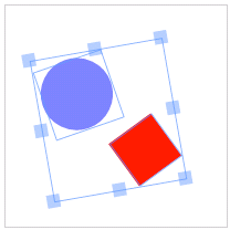 Rectangle and Circle Grouped (Controls Visible)