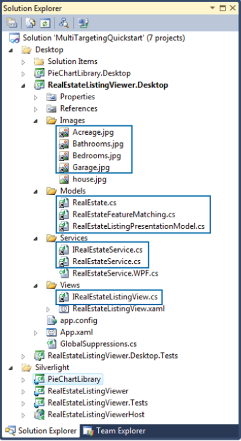 Linked files shared between Silverlight and WPF projects