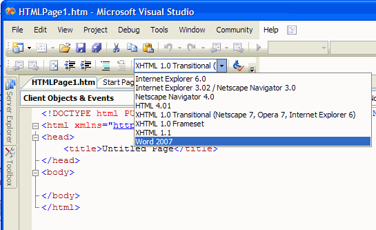 Choosing the validation schema