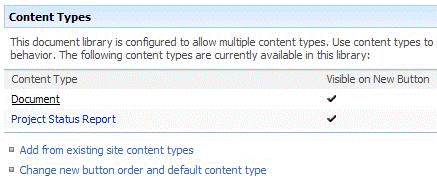 Document content type