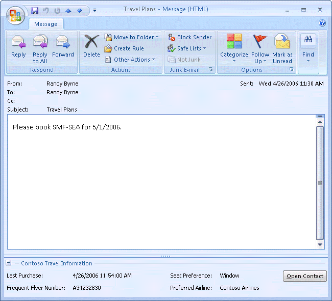 Inspector Window with adjoining form region