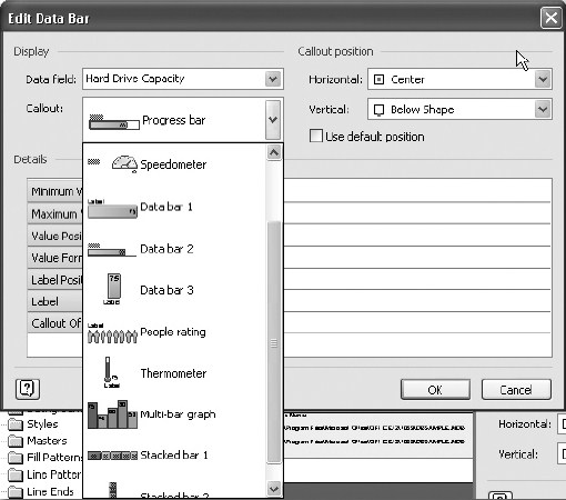 Edit Data Bar dialog box