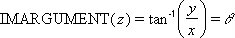 Equation for the ImArgument method