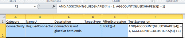 Editing arguments in Excel