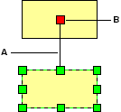 Gluing a control handle to a location with the GlueToPos method