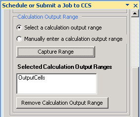 Capturing a range