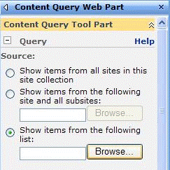 Set source property