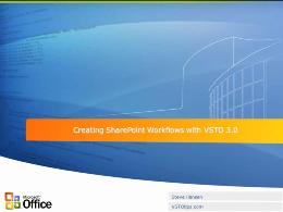 Creating SharePoint Workflows with Visual Studio