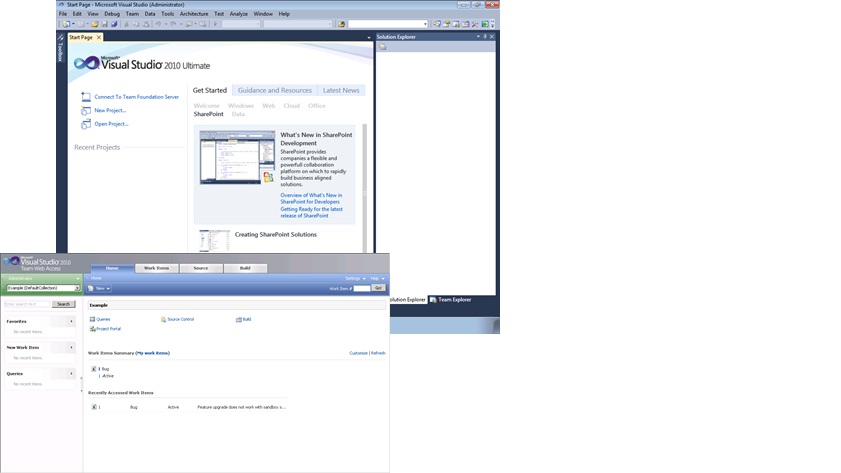 Visual Studio 2010 Team Foundation Server