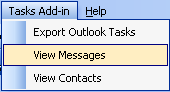 Displaying buttons for task-based options