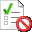 Symbol from validation report: test not run