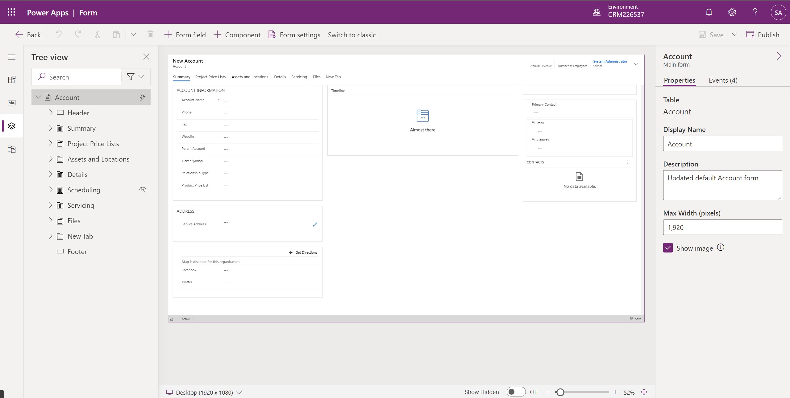 Screenshot of modern form designer preview. Screenshot of modern form designer preview.