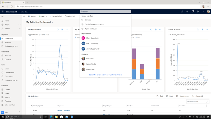 Screen of modern advanced find entry point. Screen of modern advanced find entry point.