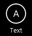 Icon for Text property in Design category