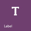 The icon you click to add a label
