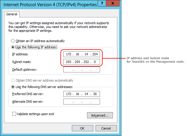 SQL_Server_PDW_Network_IB1_properties InfiniBand 1 Network Adapter Properties