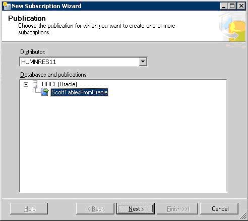 Figure 41. Selecting the publication
