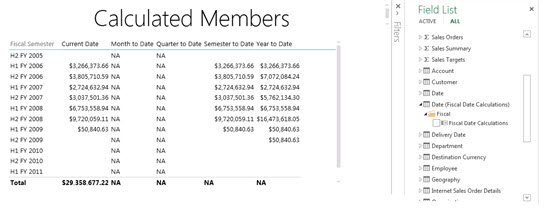 Calculated members in Power View