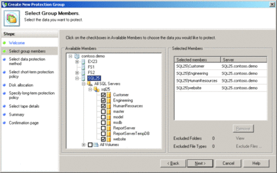 Figure 2 Clustering backups