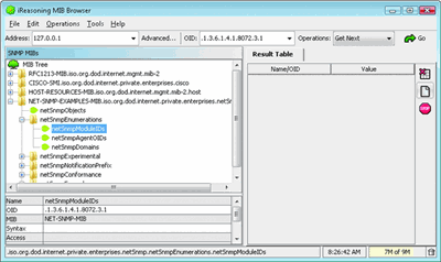 iReasoning Networks MIB Browser 
