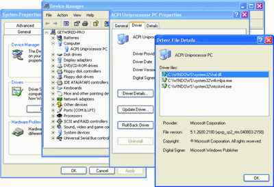 Figure 3 HAL in Device Manager on a virtual machine