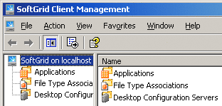 Figure 7 Client management console