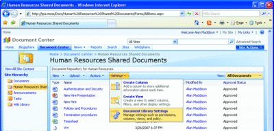 Figure 7 Selecting the settings option to configure enhanced functionality