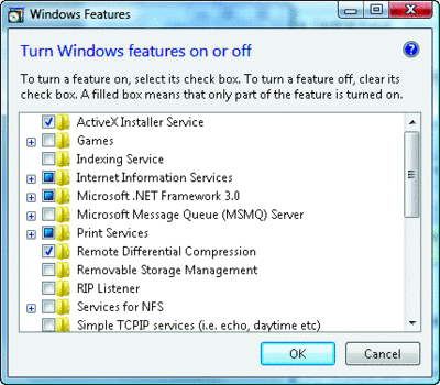 Figure 3 Enabling AxIS in Control Panel