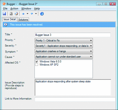 Figure 6 Recording Compatibility Status for an Application