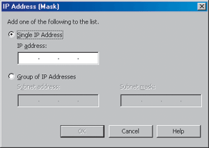 Figure B IP Address Masks