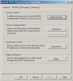 Figure 1 Access Settings