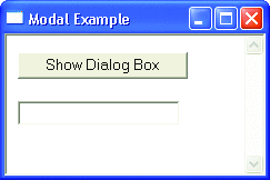 Figure 2 Actual HTA modal dialog