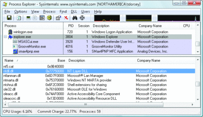 Different base addresses for ntdll.dll 