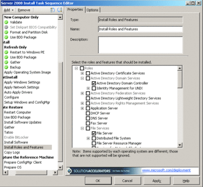 Figure 5 Installing roles and features