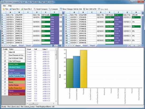 Workshare Compare for Excel