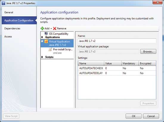 Deployment Configuration items become your VMM Application Profile properties