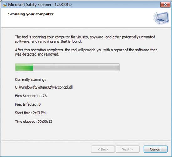 The Microsoft Safety Scanner is primarily an anti-malware scanner