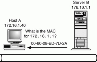 Figure 10.6: Using ARP to discover a system's MAC address.
