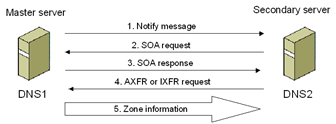 Figure 8-9  The DNS notify process