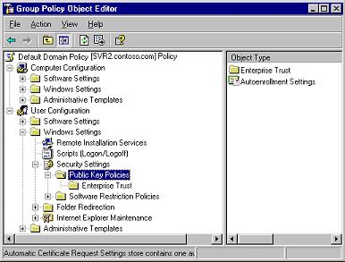 Group Policy Object Editor